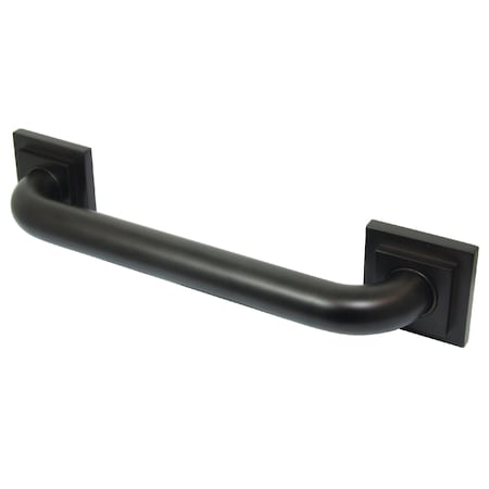 Claremont Contemporary Grab Bar, 14-13/16" L, Brass, Oil Rubbed Bronze DR614125